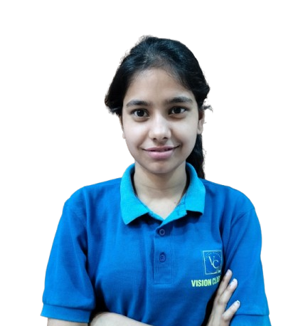 Simran, receptionist at Vision Classes Mohali, providing front desk support and student assistance.